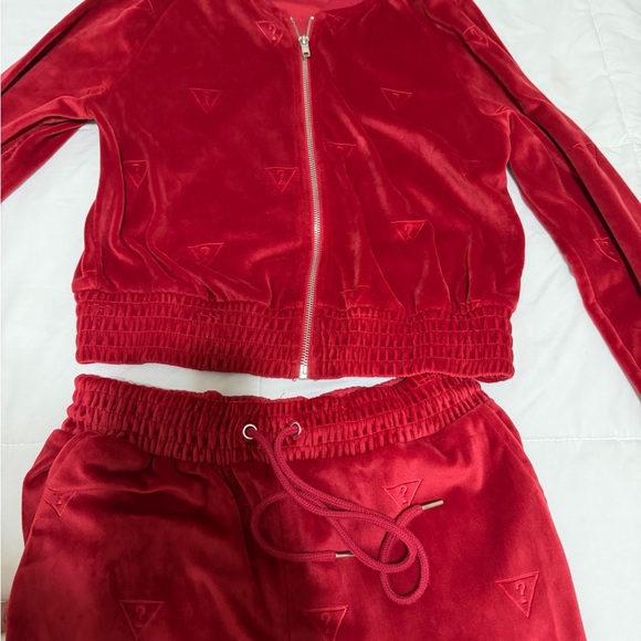 Guess Red Tracksuit Set - Picture 2 of 4